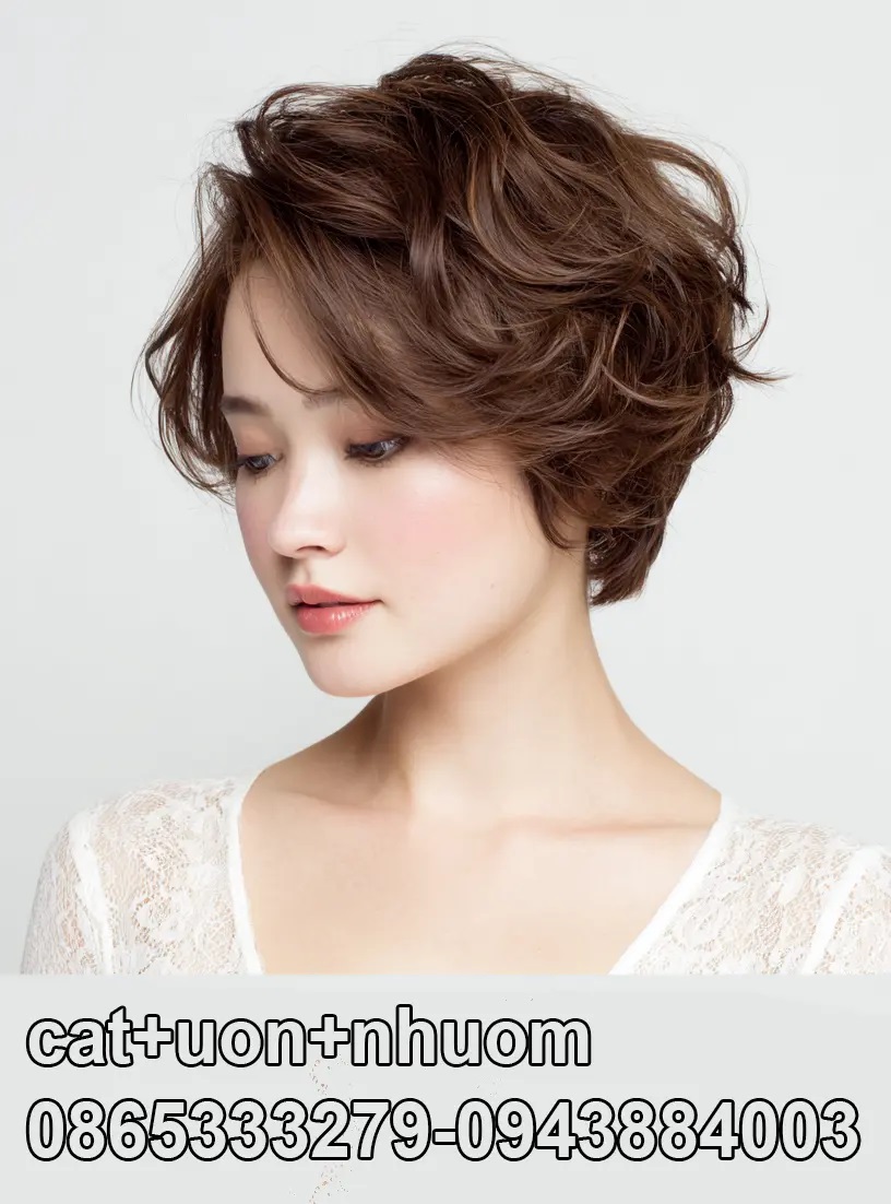 Kiểu tóc ngắn được nhiều khách hàng yêu cầu tại Hoàng Minh DŨng hair salon
