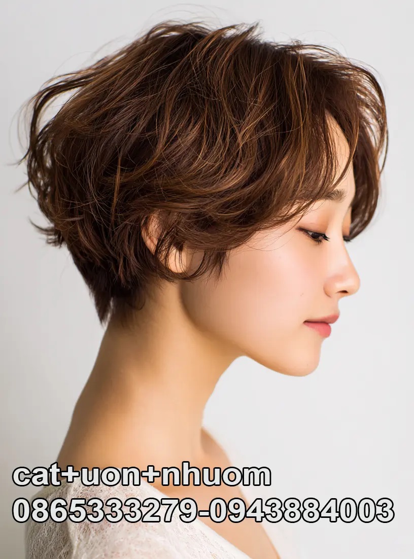 Tóc ngắn đẹp trẻ trung