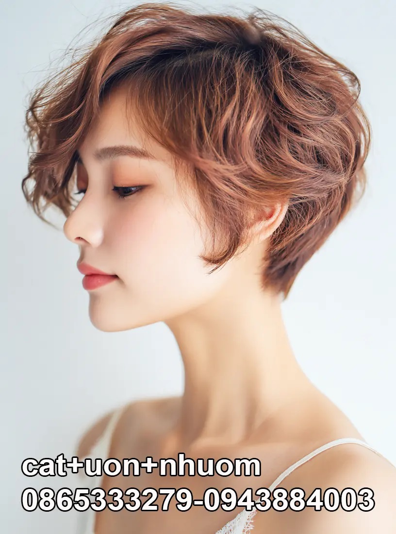 Kiểu tóc ngắn đẹp phổ thông