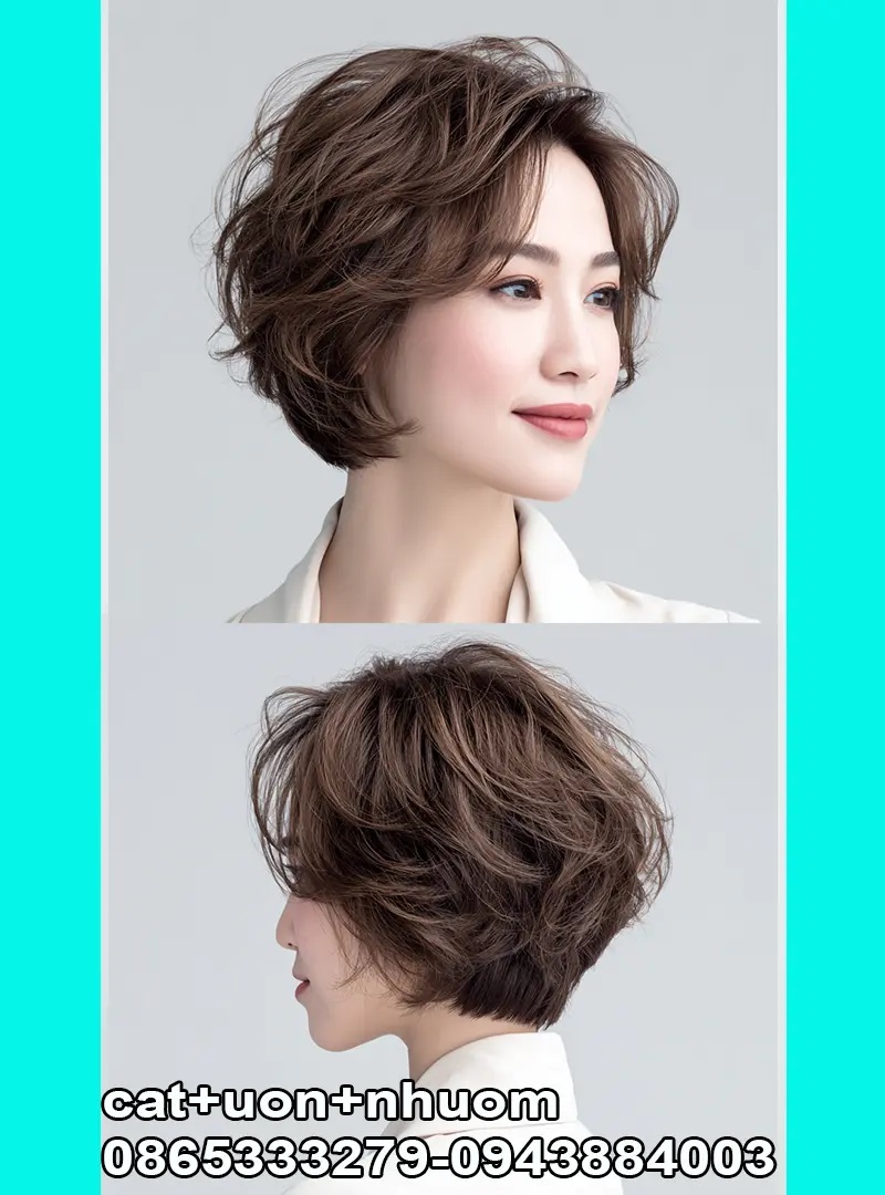 Tóc ngắn đẹp dễ sữ dụng